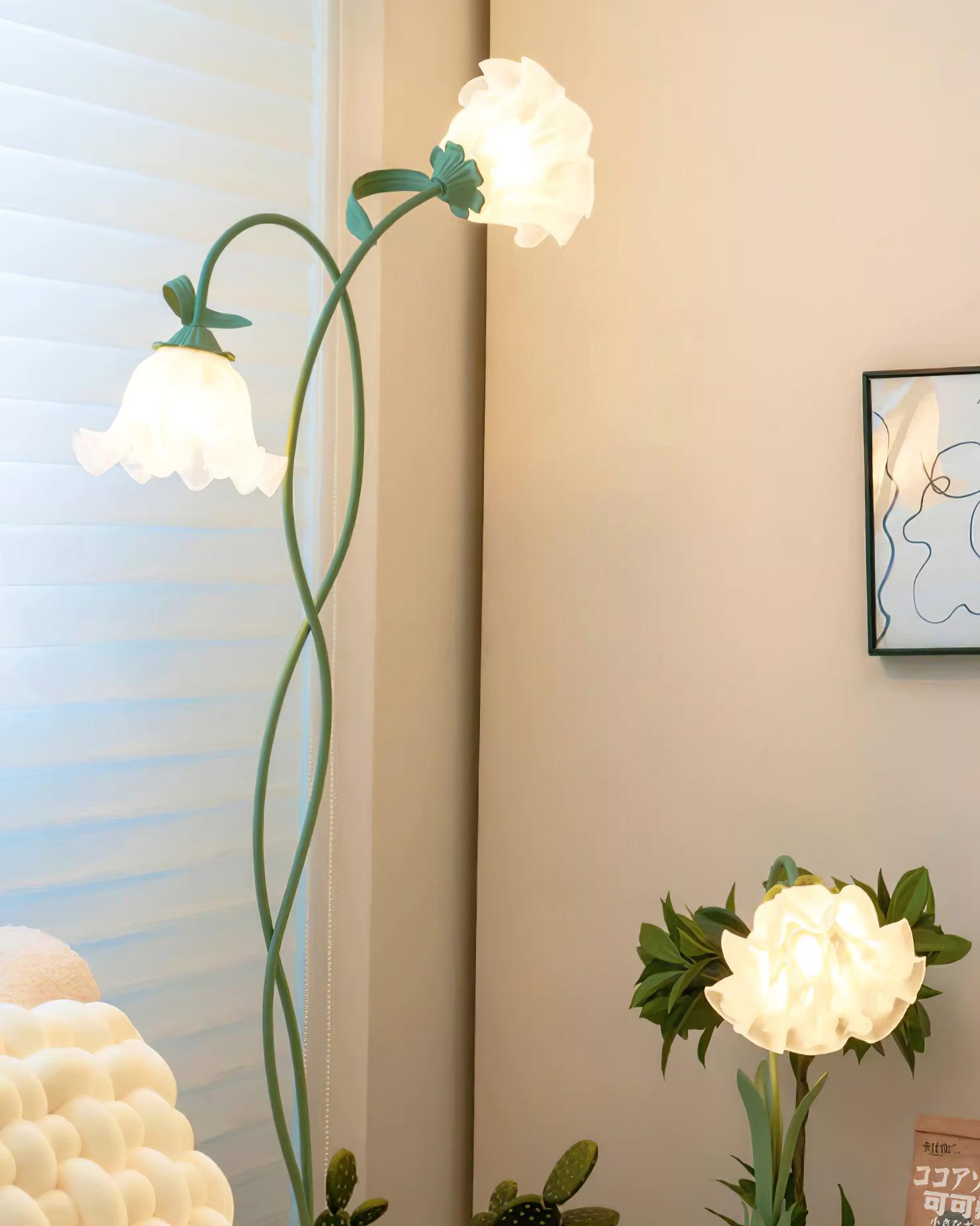 Calla Flower Floor Lamp