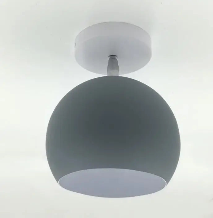 Nordic Macaron Round Aluminium Ceiling Light