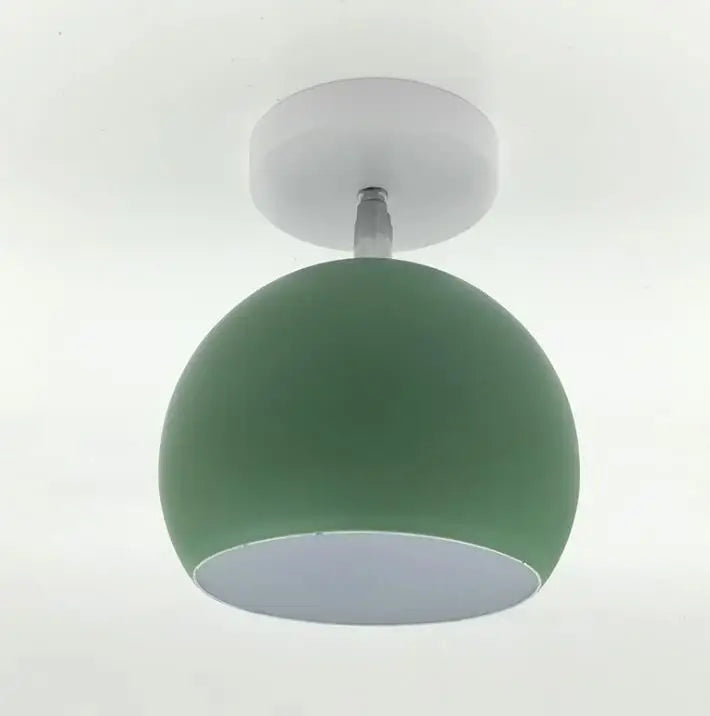 Nordic Macaron Round Aluminium Ceiling Light