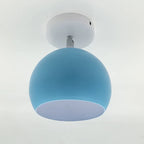 Nordic Macaron Round Aluminium Ceiling Light