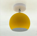 Nordic Macaron Round Aluminium Ceiling Light