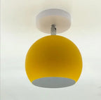 Nordic Macaron Round Aluminium Ceiling Light