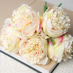 Large Silk Peony Flower Bouquet