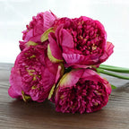 Large Silk Peony Flower Bouquet