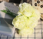 Large Silk Peony Flower Bouquet