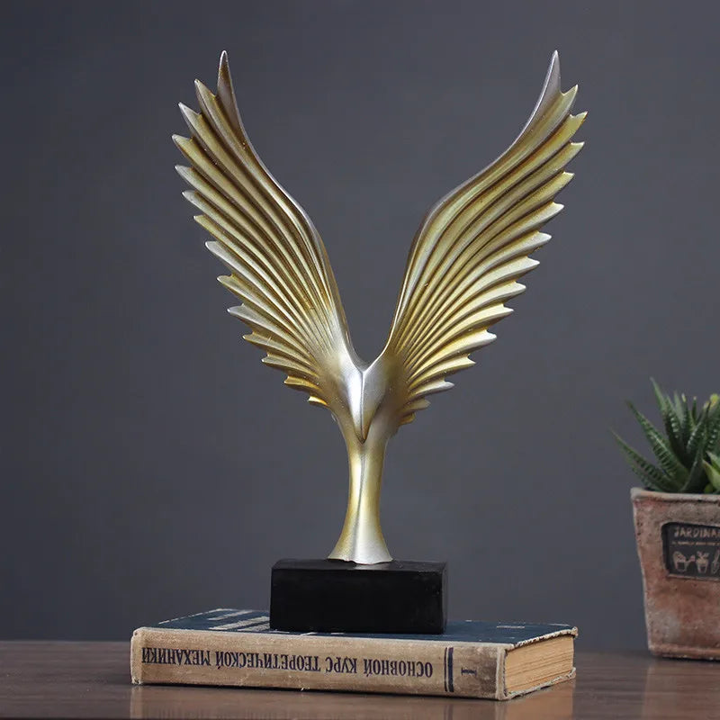 Resin Eagle Sculpture Decor