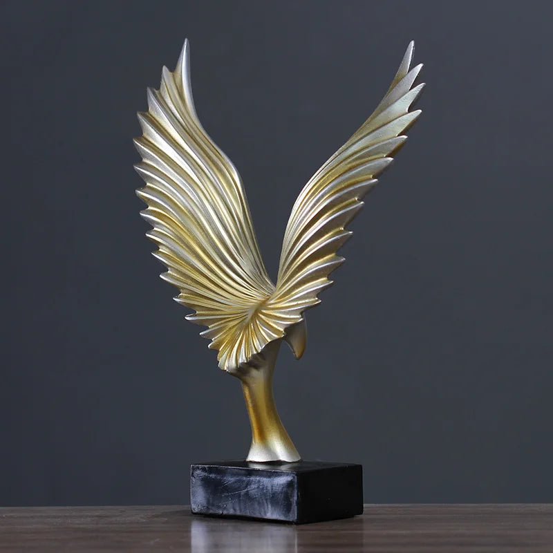Resin Eagle Sculpture Decor