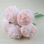 Large Silk Peony Flower Bouquet