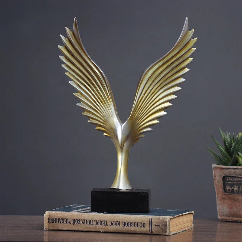 Resin Eagle Sculpture Decor
