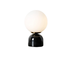 Marble Glass Table Lamp Warm Ambient Lighting