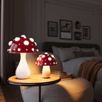 Amanita-Inspired LED Table Lamp with Warm Glow