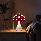Amanita-Inspired LED Table Lamp with Warm Glow