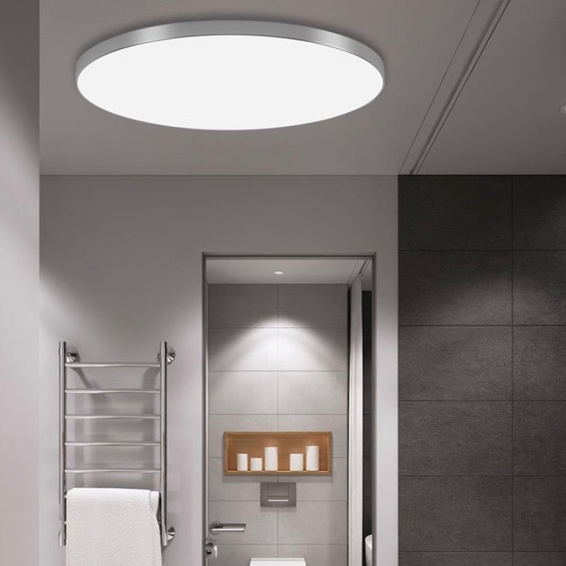 Modern Round LED Flush Ceiling Light for Hallway & Living Spaces Contemporary Home Lighting