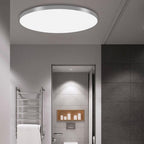 Modern Round LED Flush Ceiling Light for Hallway & Living Spaces Contemporary Home Lighting