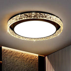 Crystal Halo LED Ceiling Light with Remote Dimming