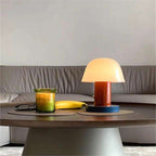 Rechargeable LED Mushroom Table Lamp with Touch Dimming
