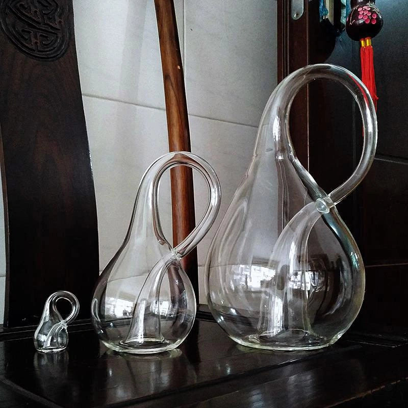 Postmodern Glass Bottle Decor