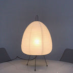 Japanese Rice Paper Table Lamp Warm Ambient Lighting