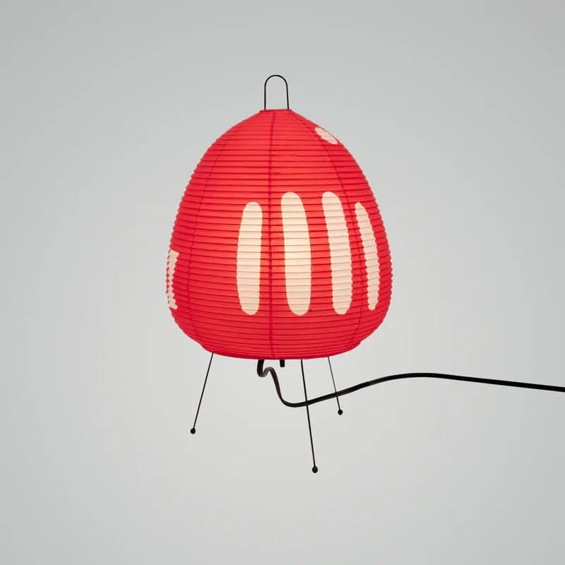 Japanese Rice Paper Table Lamp Warm Ambient Lighting