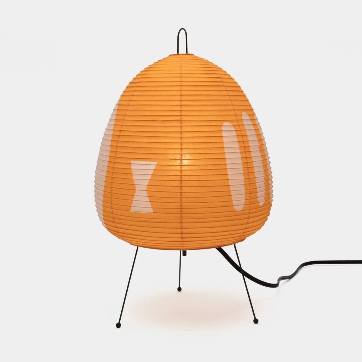 Japanese Rice Paper Table Lamp Warm Ambient Lighting