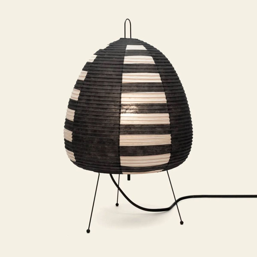 Japanese Rice Paper Table Lamp Warm Ambient Lighting