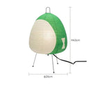 Japanese Rice Paper Table Lamp Warm Ambient Lighting