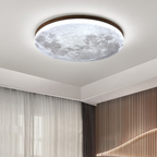 Moon Dimmable LED Ceiling Light Contemporary Home Lighting