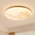 Moon Dimmable LED Ceiling Light Contemporary Home Lighting