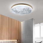 Moon Dimmable LED Ceiling Light Contemporary Home Lighting
