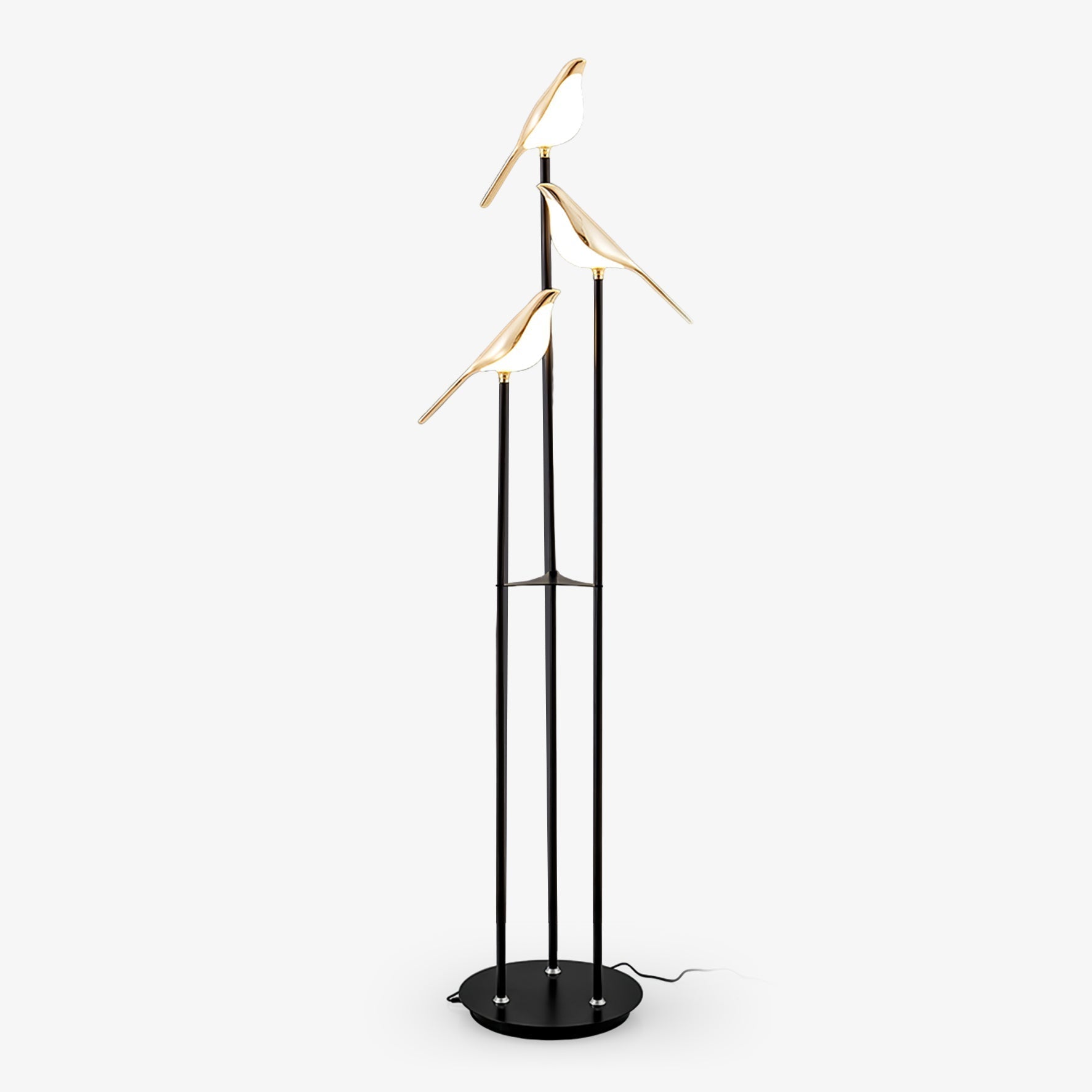 Bird Perch LED Floor Lamp