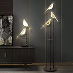 Bird Perch LED Floor Lamp