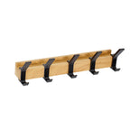 Nordic Wall-Mounted Coat Rack with Adjustable Dual Hooks