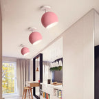 Nordic Macaron Round Aluminium Ceiling Light