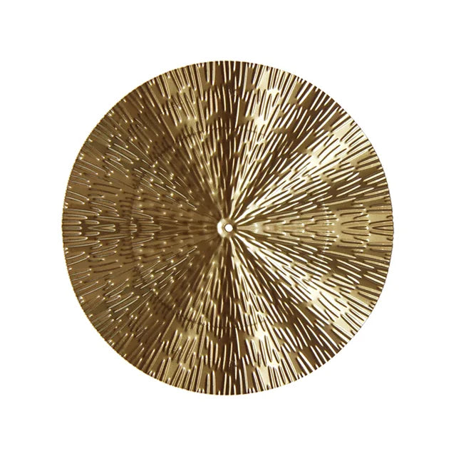 Nordic Gold Metal Wall Hanging