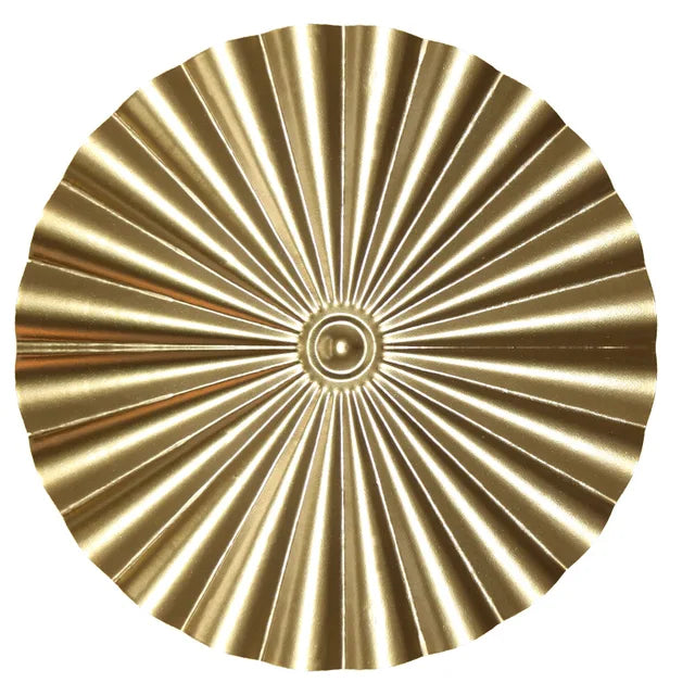 Nordic Gold Metal Wall Hanging