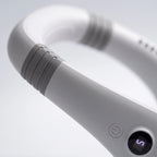 Rechargeable Bladeless Neck Fan Wearable Personal Cooling Device