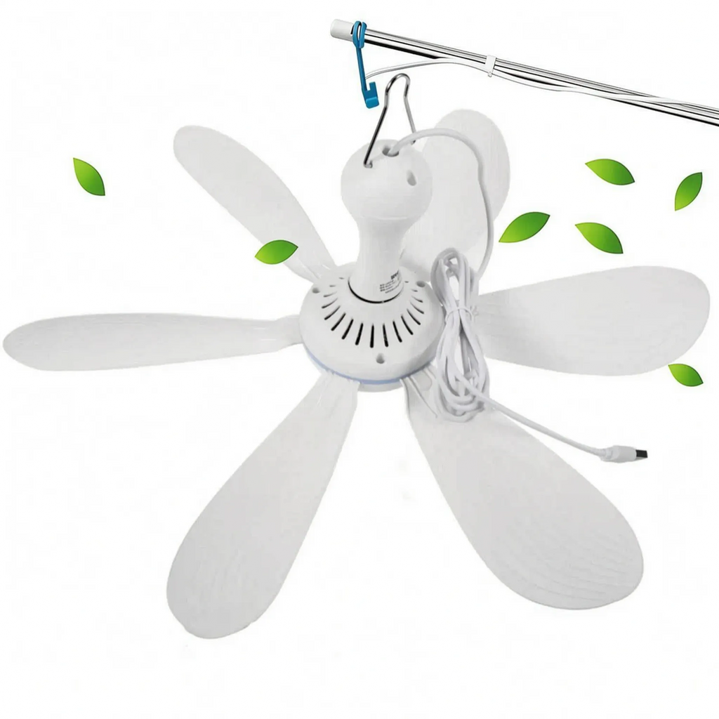 Portable Hanging USB Fan for Home and Office Use