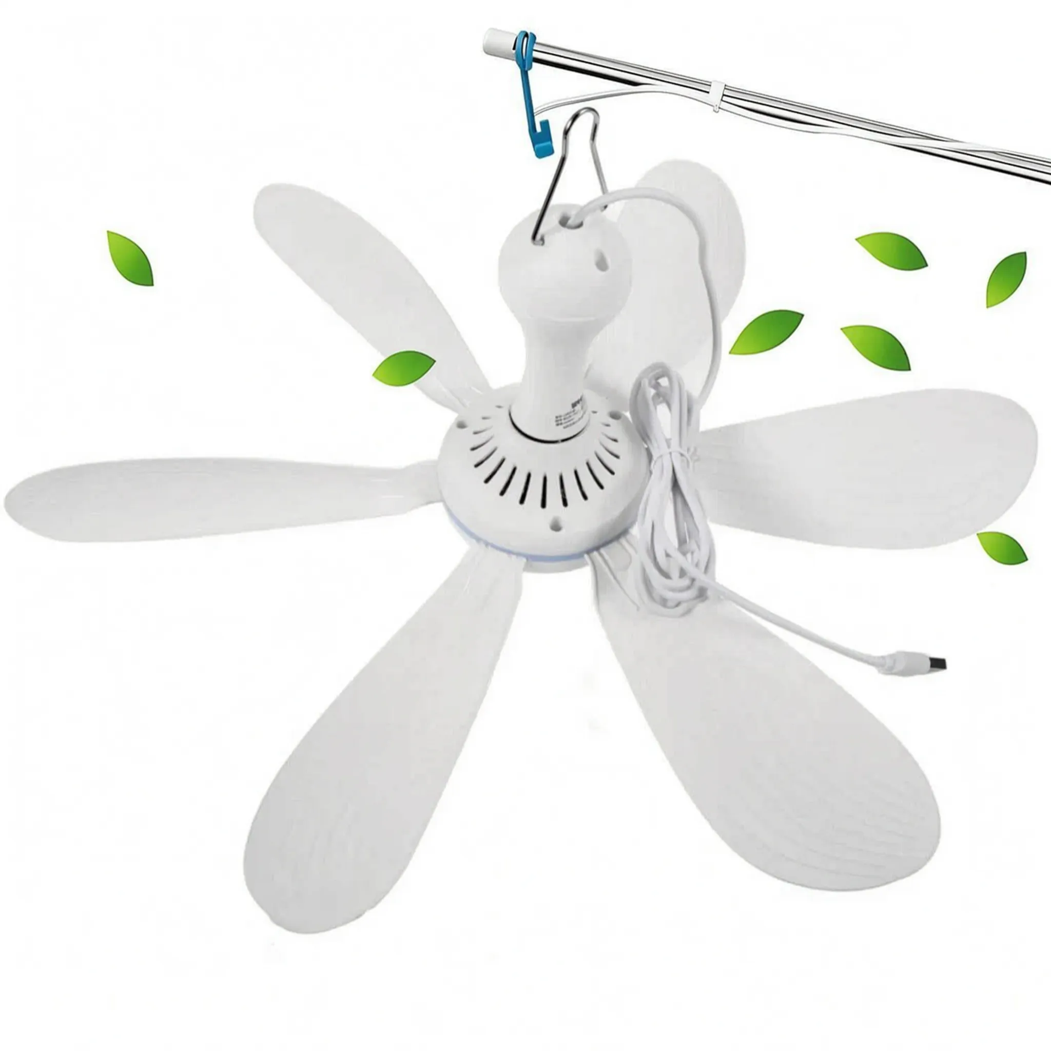 Portable Hanging USB Fan for Home and Office Use