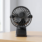 Portable Rechargeable Clip-On Desk Fan for Home Office Cooling
