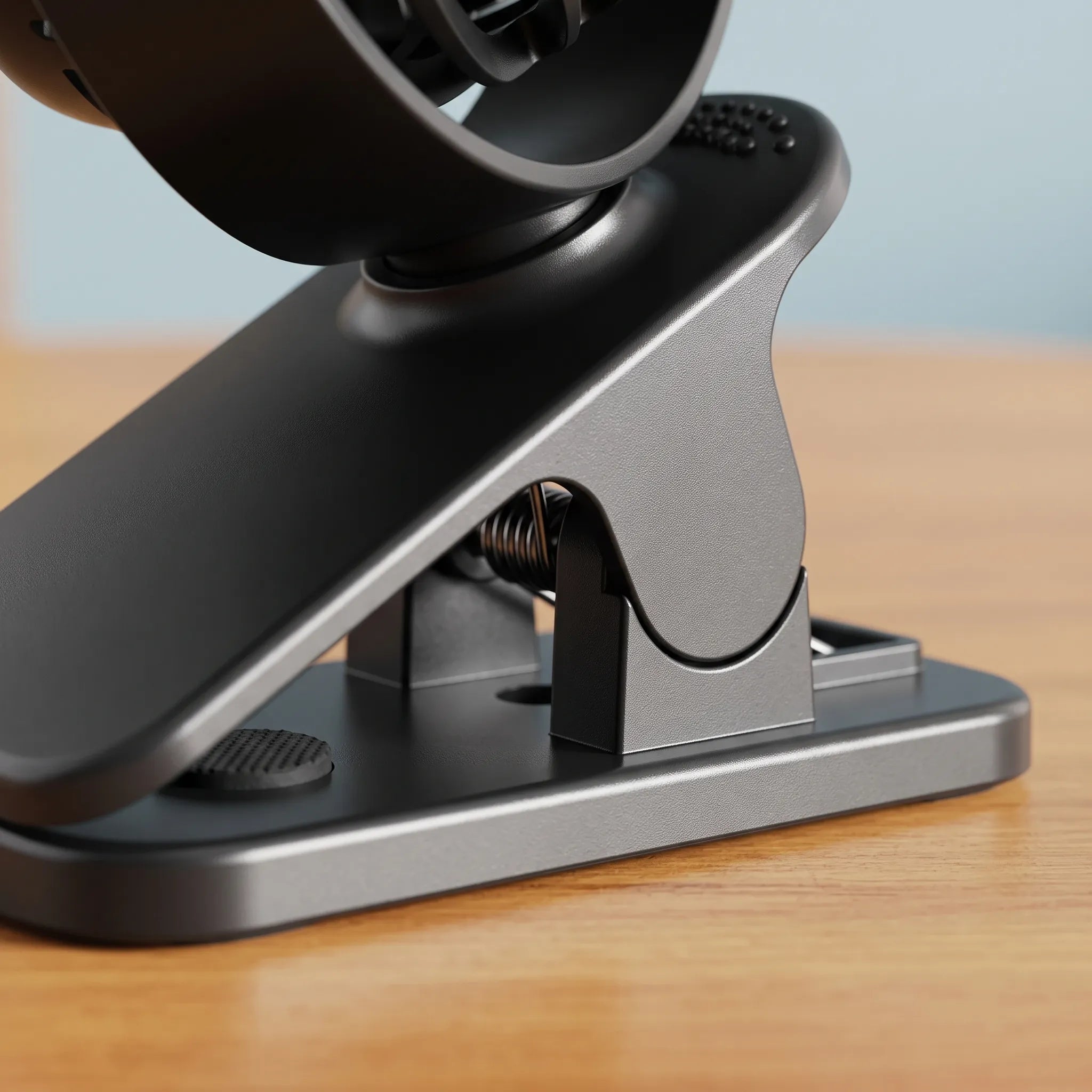 Portable Rechargeable Clip-On Desk Fan for Home Office Cooling