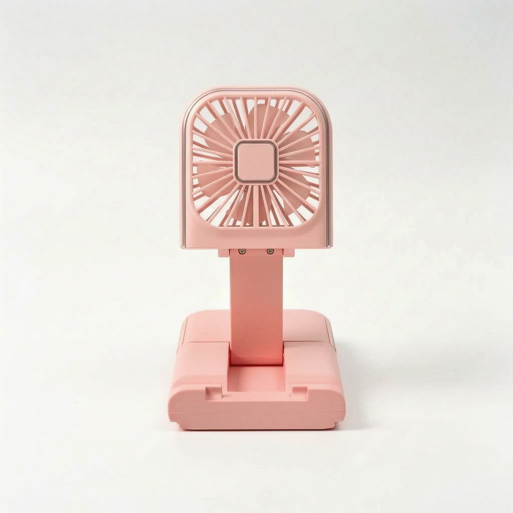 Foldable Rechargeable Neck Fan Portable Cooling Device for Home and Outdoor Use