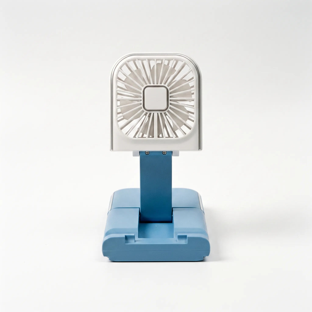 Foldable Rechargeable Neck Fan Portable Cooling Device for Home and Outdoor Use