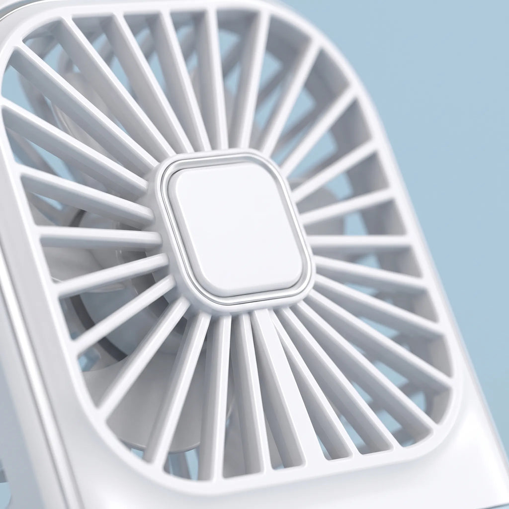 Foldable Rechargeable Neck Fan Portable Cooling Device for Home and Outdoor Use