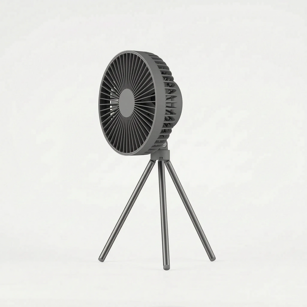 Portable Rechargeable Camping Fan Lightweight Outdoor Cooling Device