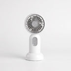 Compact Rechargeable Handheld Desk Fan for Home and Office Cooling