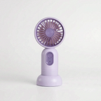 Compact Rechargeable Handheld Desk Fan for Home and Office Cooling