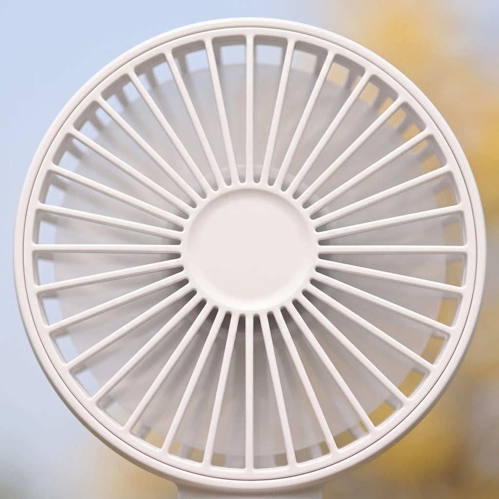Compact Rechargeable Handheld Desk Fan for Home and Office Cooling