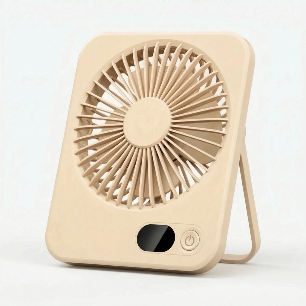 Compact Folding Desk Fan for Home Office Quiet Cooling