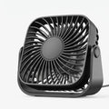 Compact Adjustable Tabletop Cooling Fan for Home Office and Bedroom