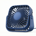 Compact Adjustable Tabletop Cooling Fan for Home Office and Bedroom